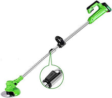Cordless Lawn Mower with Lithium Battery Charger and 5 Plastic Blades 90° Adjustable Head Small Household Rechargeable Lawn Mower