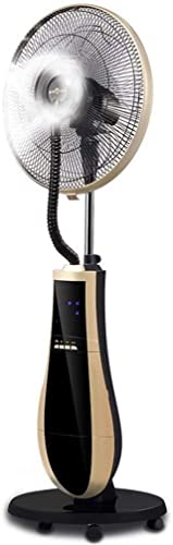 DFEDHF Powerful fan Factory Building Spray Fan Add Water Cooling Misting Electric Fan Remote Humidification Fan Ideal For Outdoor Use