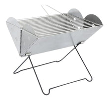 Outdoor Camping Folding Oven Outdoor Barbecue Oven Stainless Steel X-shaped Barbecue Oven
