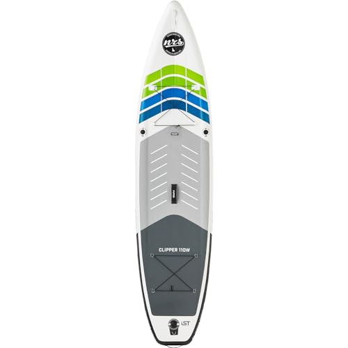 NRS Clipper 11.0W Inflatable SUP Board White/Grey