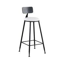 YXIANG56Q Bar Stools Iron Barstools for Home Use Casual Restaurant Bar High Chair 2pcs Set Bar Chairs