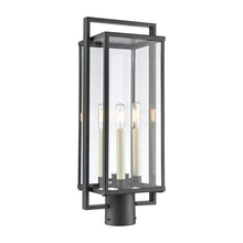 Elk Home 90005/3 Gladwyn - 3 Light Outdoor Post Light in Farmhouse Style-21.5 Inches Tall and 8.25 Inches Wide
