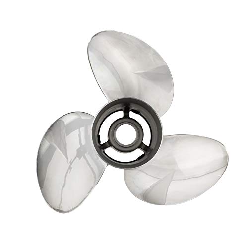 Quicksilver Q3 15.3" 3-Blade Stainless Steel Propeller Right Hand Rotation