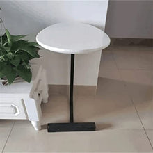 NRFJFOP Oval Coffee Table Living Room Furniture Side Tables Fruit Service Plate Tray Iron Art Sofa