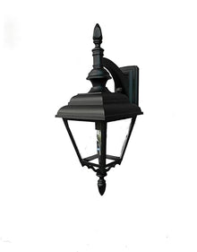 Hanover Lantern | Plymouth Collection | B9953-BLK Outdoor Wall Mounted Fixture | Black Finish