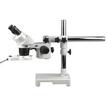 AmScope Binocular Stereo Microscope WH10x Eyepieces 5X/30X Magnification White
