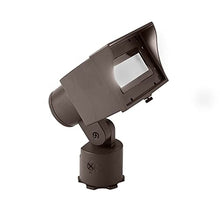 WAC Landscape Lighting, Wall Wash Light LED 12V with Adjustable Beam Angle and Integral Brightness Control 2700K in Bronze