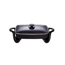 AFPSDLFJDLS Multi Function Household Electric Grills Griddles Hot Pot BBQ Machine Non Stick Pan