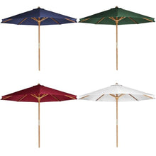 OROTLECT 10-ft Teak Market Umbrella