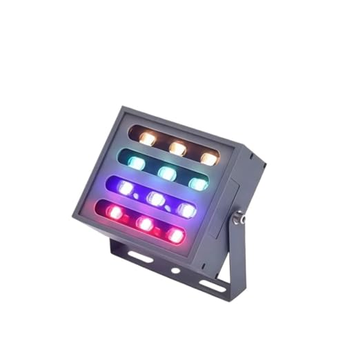 Floodlight Park Rainbow Dyeing Lights Colorful Tree Projection Lamp