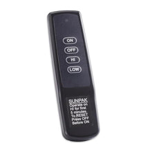 25000 to 34000 BTU Two Stage Heater with Remote Control-Black Finish-Liquid Propane Fuel Source