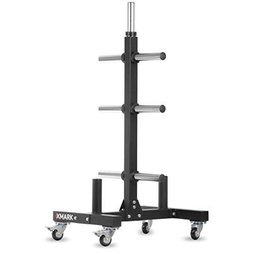 XMark Multi-Function Adjustable Squat Rack Power Package