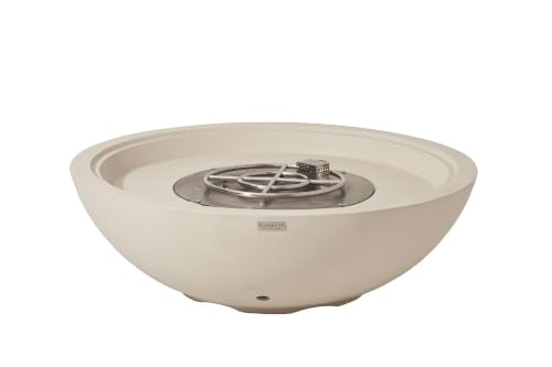 Fire Pit ELEMENTI Pro Rose Bowl 100K BTU, Propane Gas