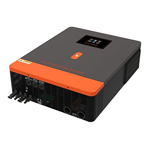 ZLOCYIVHE On Grid Hybrid Solar Inverter 10KW 8KW 6KW 48V 180A 160A 120A Grid Tie Converter Pure Sine Wave Inversor(8.2kw,with WIFI-220-240V)