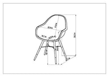 Amazonia Keystone 9-Piece Oval Patio Dining Set Grade A Teak Wood White Chairs