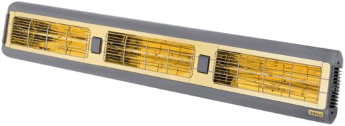 4500 Watt Radiant Infrared Patio Heater - Alpha Series-Grey Finish