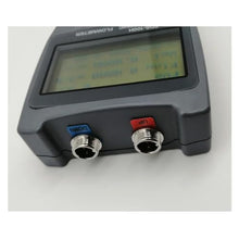 Water Flow Meter, Handheld TDS-100H Liquid Ultrasonic Flow Meter S2 M2 L2 Transducer (DN15-6000mm) Flowmeters,for Outdoor Garden Hose Watering(Host with L2)
