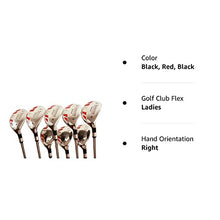 iDrive Hybrids Senior Women's Golf Clubs Set Black