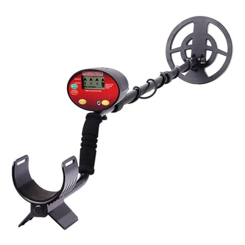 Adjustable Metal Detector for Adults & Kids, High Sensitivity with LCD Display, 3-Tone Audio & Waterproof Coil(Gray)