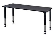 Regency Kitt Height Adjustable Classroom Table 60" x 30" Slate
