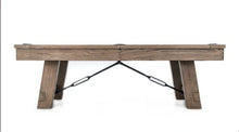 Empire USA Plank & Hide - Isaac Billiard Pool Table (8') Silvered Ash