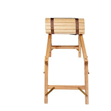 AFPSDLFJDLS Outdoor Folding Solid Wood Table Egg Roll Bearing Picnic Camping Travel Hiking BBQ Ash