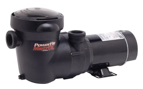 Hayward PowerFlo Matrix 1 HP Above-Ground Swimming Pool Pump Black