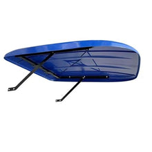 Removable Tractor Roof Canopy Easy Assembly Tractor Shade with Metal Diagonal Bracing Fits Most Equipped Tractors*Mowers 130X120/160X124Cm 3 Color Choices,Blue-160 * 124cm