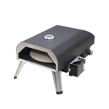 Yioryo Gas Pizza Oven Outdoor - 12" Portable Gas Pizza Ovens for Outside - Professional Pizza Stove with Rotation Function, Ideal for Any Outdoor Kitchen