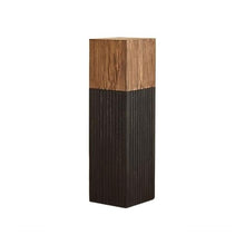 WOAITIANTIAN Vase Stand Floor Standing Corner Wooden Pier Decorative Base, Indoor Living Room Wood Flower Stand(Large)