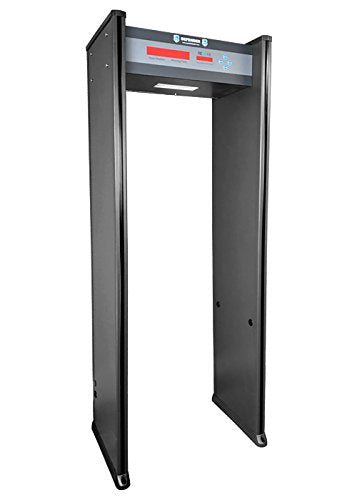 Metal Defender Walk Through Metal Detector for Private Buildings 6 LED Zones