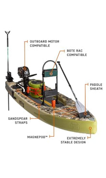 BOTE Rover Aero 12 FT 6 in Inflatable Micro Skiff Verge Camo