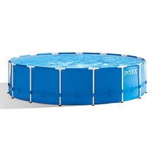 Intex Metal Frame Swimming Pool Set Blue