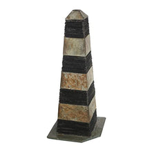 A&B Home Indoor Outdoor Mayan Horizon Water Fountain, 46.5 Inch Tall, Brown and Black