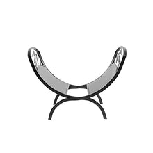 DJVHSRI Iron Floor Standing Firewood Storage Rack Living Room Fireplace Decoration Folding Outdoor Metal Firewood Rack,
