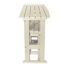 Highwood Lehigh 3pc Counter Height Balcony Dining Set Whitewash