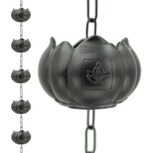 DFTDFYXY3.2-26.2FT Rain Chain Outdoor Rain Chains Rain Catcher Chain Aluminum Downspout Catcher Rain Chain Gutter with Fixer and Hook for Window Garden Decorations,Eaves Drainage,Temple,3.6m(11.8ft)