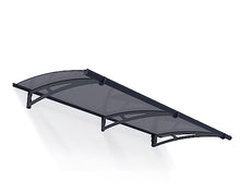 Palram - Canopia Aquila 2050 7' x 3' Door/Window Awning, Gray/Solar Gray