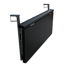 Outdoor Folding Side Table,Balcony Hanging Railing Table,Home Bar Table,Multifunctional Leisure Table,Adjustable Wall-Mounted Tables,Terrace Flower Stand Courtyard Garden Decoration Table ( 100X40Cm/