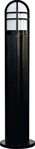 Dabmar Lighting D110-LED112-B Fiberglass Bollard, Black