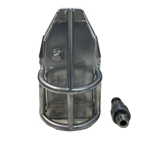 Bolisila M33 Internal Thread Cleaning Vehicle High-Pressure Nozzle 170L~600L/min Sewage Dredging High-Pressure Tugboat Shaped Nozzle(M33 170L)