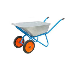 Heavy Duty Wheelbarrow Single Wheel Garden Cart Utility Hand Truck Construction Yard Dump Cart Farm Wheelbarrow(B,4)