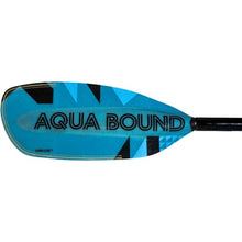 AQUA BOUND Fiberglass Versa-Lok Bent Shaft Kayak Paddle Blue 191-196 cm