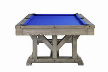 Playcraft Cross Creek 8' Slate Pool Table Pewter