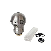 Bolisila Warthog Rotary High Pressure Nozzle 360-degree Rotation Clean Sewer 3/8" City Road Cleaning Household Pipe Cleaning(40L per min)