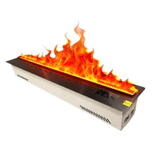 YP YuanPei 3D Embedded Simulated Flame Fireplace with Touch Screen, Suitable for TV Cabinet Decoration and Appreciation(1200mm)