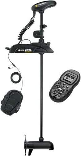 Minn Kota Terrova Freshwater Electric-Steer Bow-Mount Trolling Motor with Universal Sonar 2 & i-Pilot GPS, 80 lbs Thrust, 60" Shaft Black