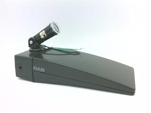 RAB LIGHTING WPLED13/PCS 000 Hours LIFESPAN, 100, 120-277V, 13 WATTS, Bronze, LED WALLPACK, W/Swivel PHOTOCELL