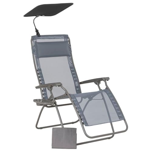 Lafuma Zen Edition Batyline Multi-Position Relaxation Chair Set, Grey