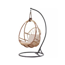XJOYSL7921 Rattan Chair Hanging Chair Minimalist Hanging Basket Balcony Chair Homestay Hanging Indoor Cradle Swing Modern Accent Chair for Living Room